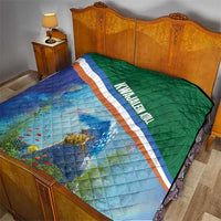 Marshall Islands Kwajalein Atoll Quilt Polynesian Pattern and Undersea Animals LT03 - Polynesian Pride