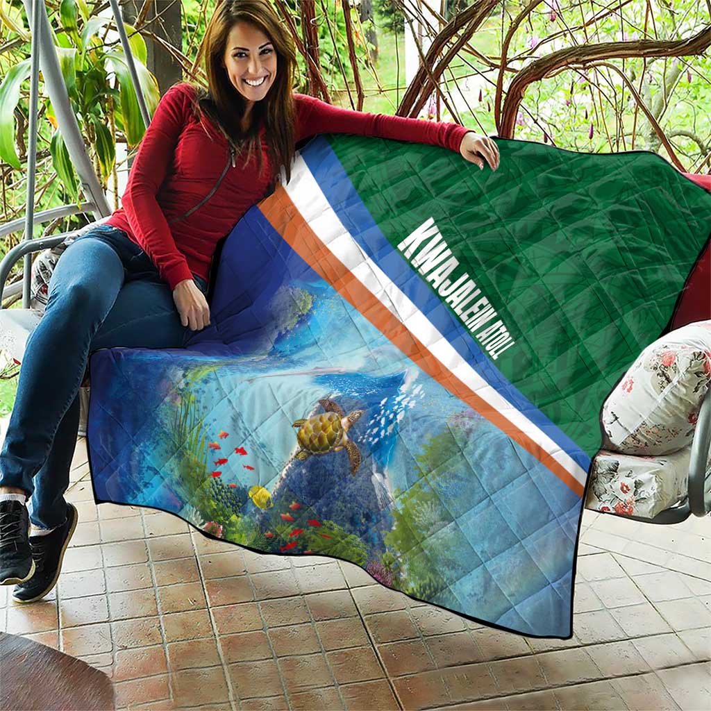 Marshall Islands Kwajalein Atoll Quilt Polynesian Pattern and Undersea Animals LT03 - Polynesian Pride