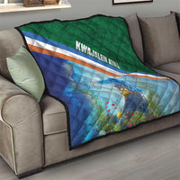 Marshall Islands Kwajalein Atoll Quilt Polynesian Pattern and Undersea Animals LT03 - Polynesian Pride