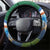 Marshall Islands Kwajalein Atoll Steering Wheel Cover Polynesian Pattern and Undersea Animals