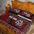 New Zealand Culture Quilt Bed Set Kia Ora Aotearoa Moko Tattoo Mask with Waka and Maori Art Pattern