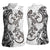 New Zealand Gecko Maori Art Tattoo Women Sleeveless Polo Shirt White Color