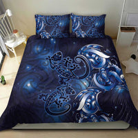 New Zealand Gecko Maori Art Tattoo Bedding Set Matariki Mode LT03 - Polynesian Pride