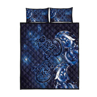 New Zealand Gecko Maori Art Tattoo Quilt Bed Set Matariki Mode LT03 - Polynesian Pride
