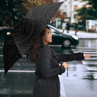 Samoan Traditional Art Tattoos Umbrella Tatau Roman Reigns Black Color LT03 - Polynesian Pride