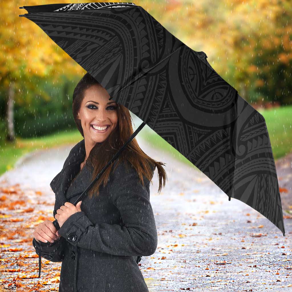 Samoan Traditional Art Tattoos Umbrella Tatau Roman Reigns Black Color LT03 - Polynesian Pride