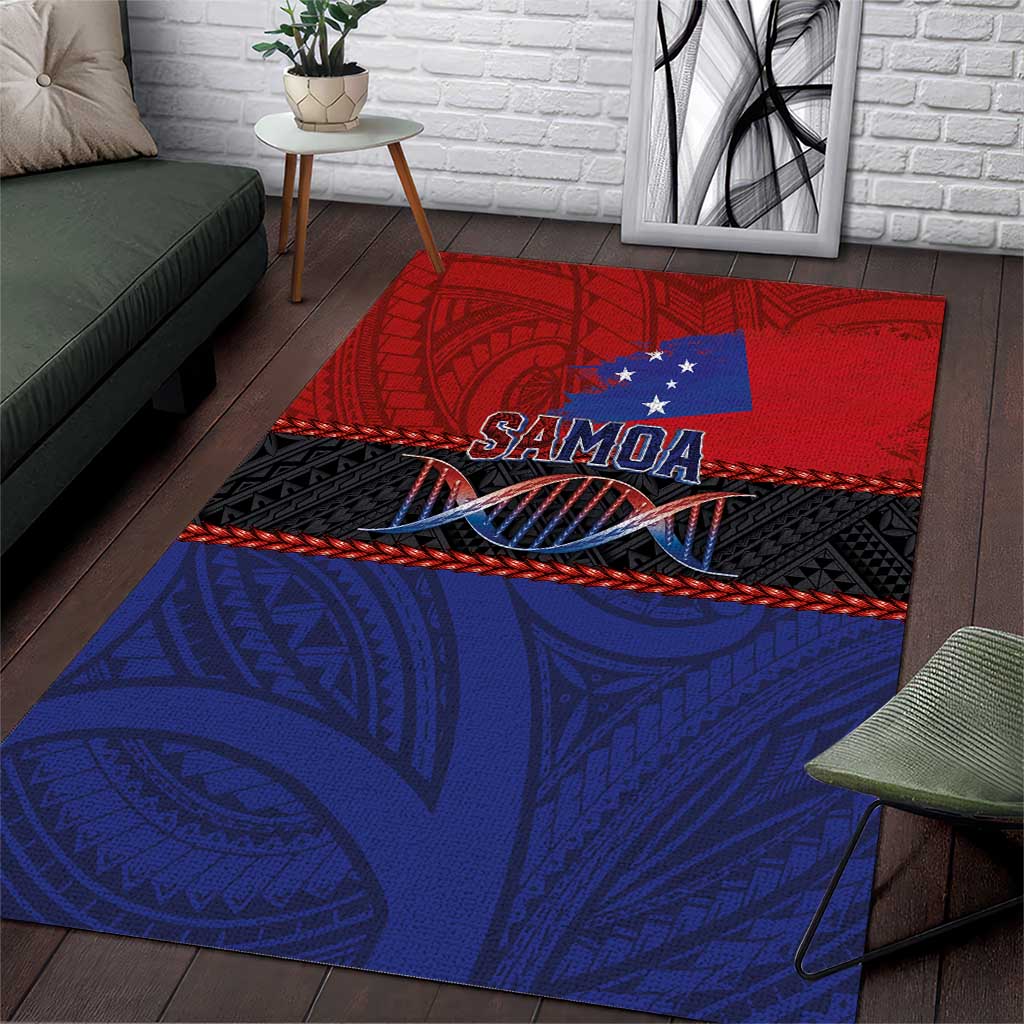 Samoan DNA-Proud of Samoa Area Rug Polynesian Patterns LT03 Multicolor - Polynesian Pride