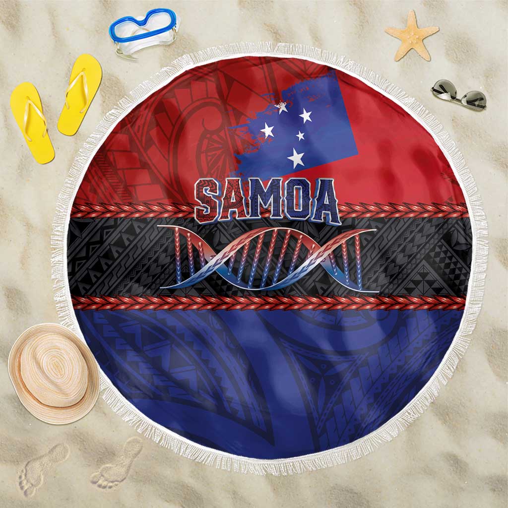 Samoan DNA-Proud of Samoa Beach Blanket Polynesian Patterns LT03 One Size 150cm Multicolor - Polynesian Pride