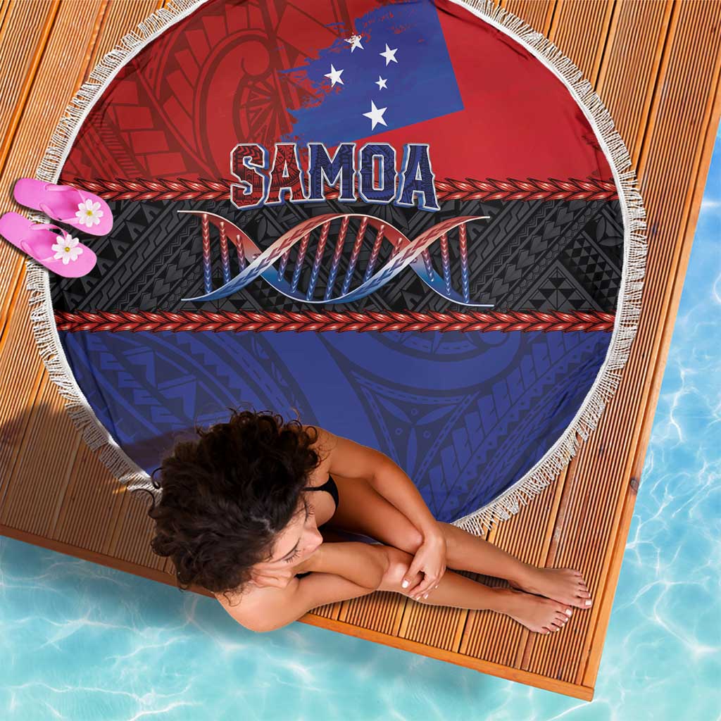Samoan DNA-Proud of Samoa Beach Blanket Polynesian Patterns LT03 - Polynesian Pride