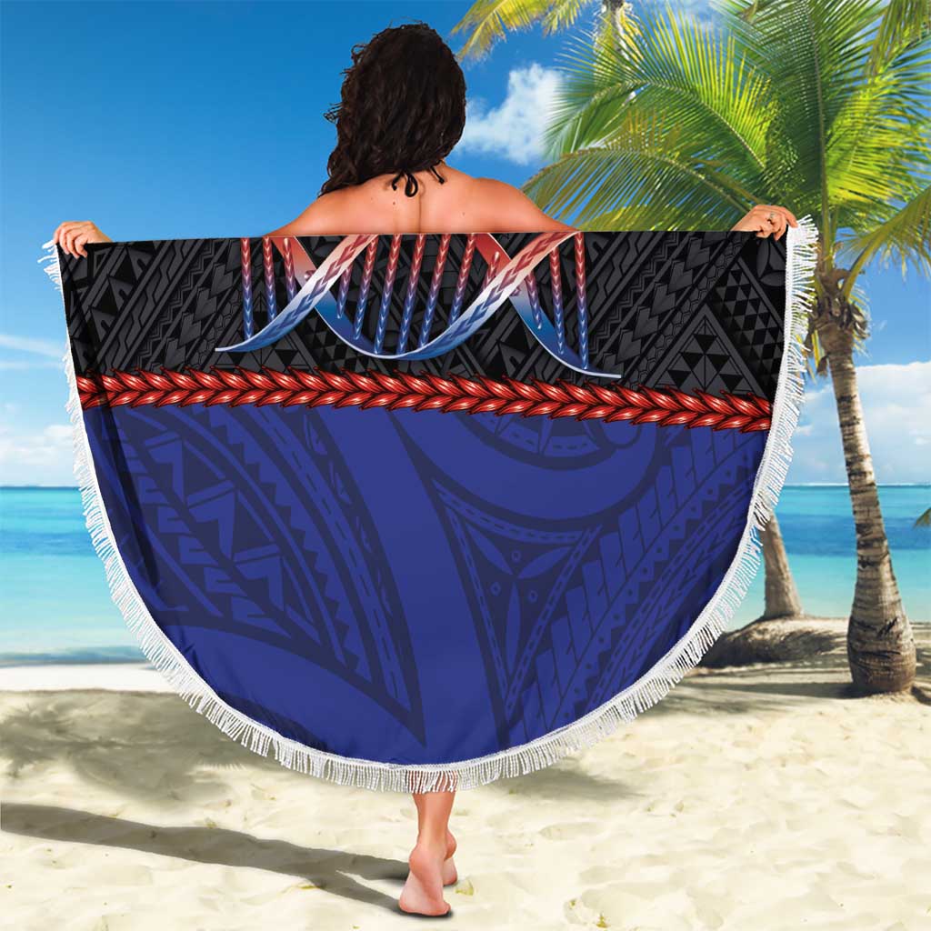 Samoan DNA-Proud of Samoa Beach Blanket Polynesian Patterns LT03 - Polynesian Pride