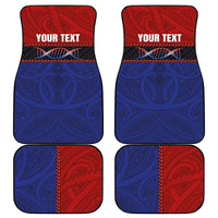 Personalised Samoan DNA-Proud of Samoa Car Mats Polynesian Patterns LT03 - Polynesian Pride