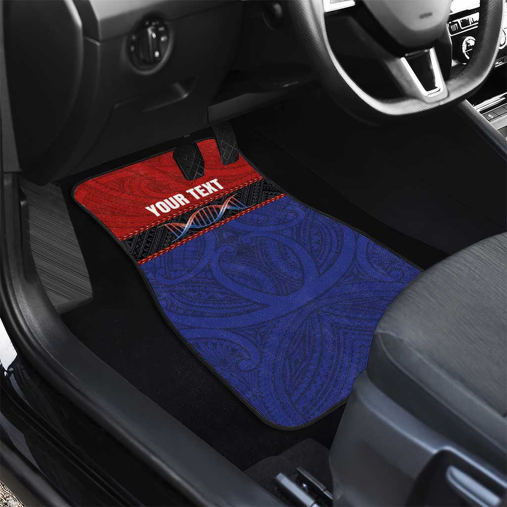Personalised Samoan DNA-Proud of Samoa Car Mats Polynesian Patterns LT03 - Polynesian Pride