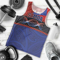 Personalised Samoan DNA-Proud of Samoa Men Tank Top Polynesian Patterns LT03 - Polynesian Pride