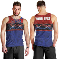 Personalised Samoan DNA-Proud of Samoa Men Tank Top Polynesian Patterns LT03 - Polynesian Pride