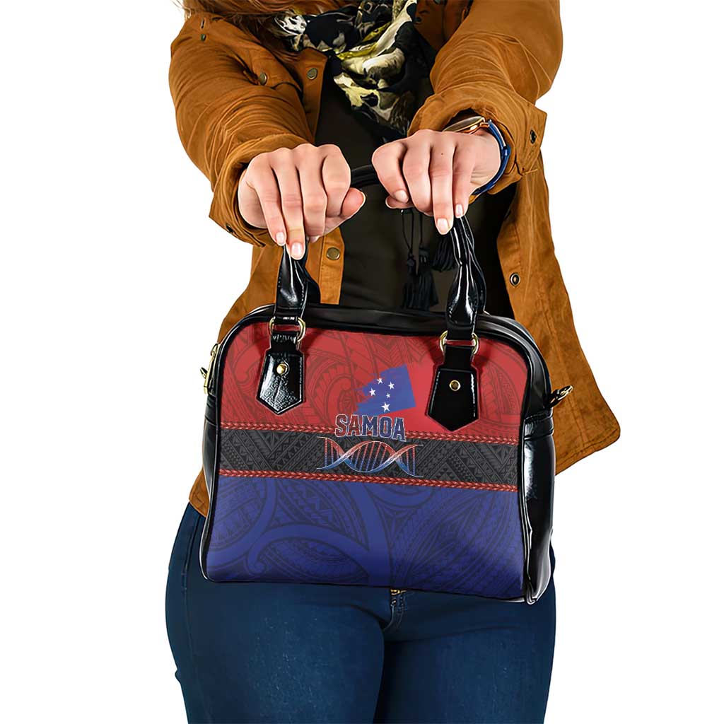 Samoan DNA-Proud of Samoa Shoulder Handbag Polynesian Patterns LT03 One Size Multicolor - Polynesian Pride