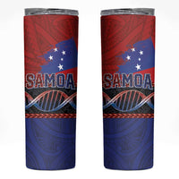 Samoan DNA-Proud of Samoa Skinny Tumbler Polynesian Patterns LT03 Multicolor - Polynesian Pride