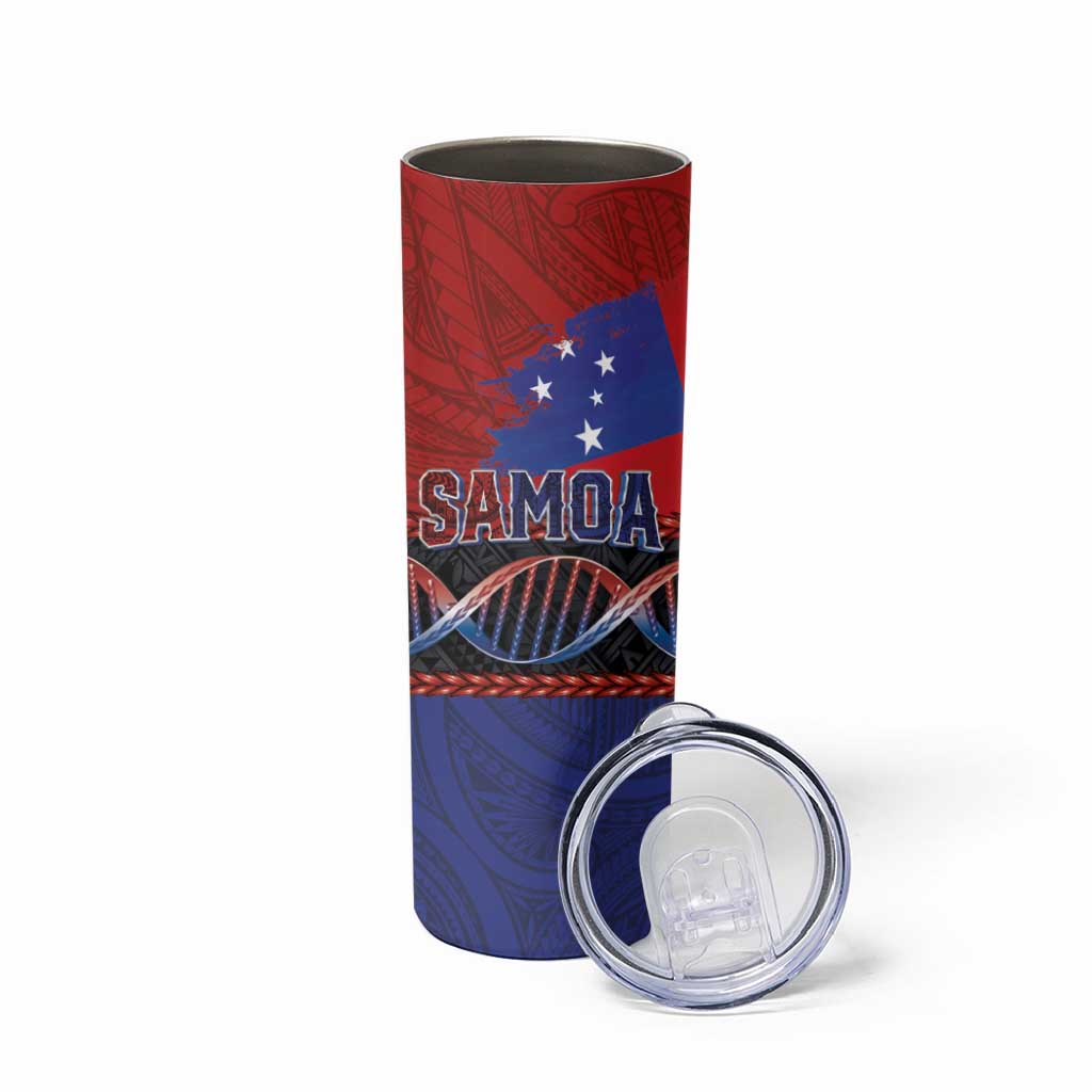 Samoan DNA-Proud of Samoa Skinny Tumbler Polynesian Patterns LT03 - Polynesian Pride