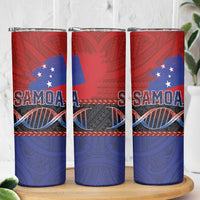 Samoan DNA-Proud of Samoa Skinny Tumbler Polynesian Patterns LT03 - Polynesian Pride