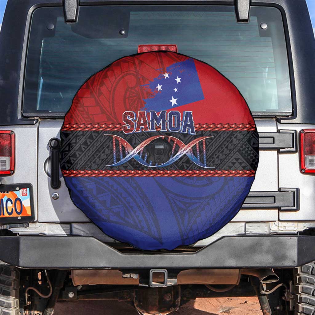 Samoan DNA-Proud of Samoa Spare Tire Cover Polynesian Patterns LT03 Multicolor - Polynesian Pride