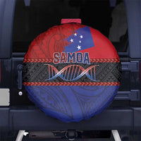 Samoan DNA-Proud of Samoa Spare Tire Cover Polynesian Patterns LT03 No hole Multicolor - Polynesian Pride
