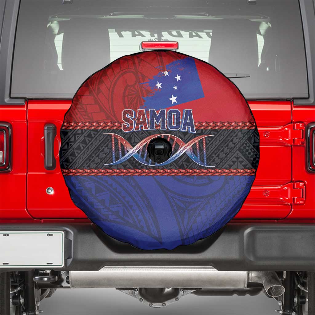 Samoan DNA-Proud of Samoa Spare Tire Cover Polynesian Patterns LT03 - Polynesian Pride