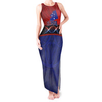 Personalised Samoan DNA-Proud of Samoa Tank Maxi Dress Polynesian Patterns LT03 Women Multicolor - Polynesian Pride