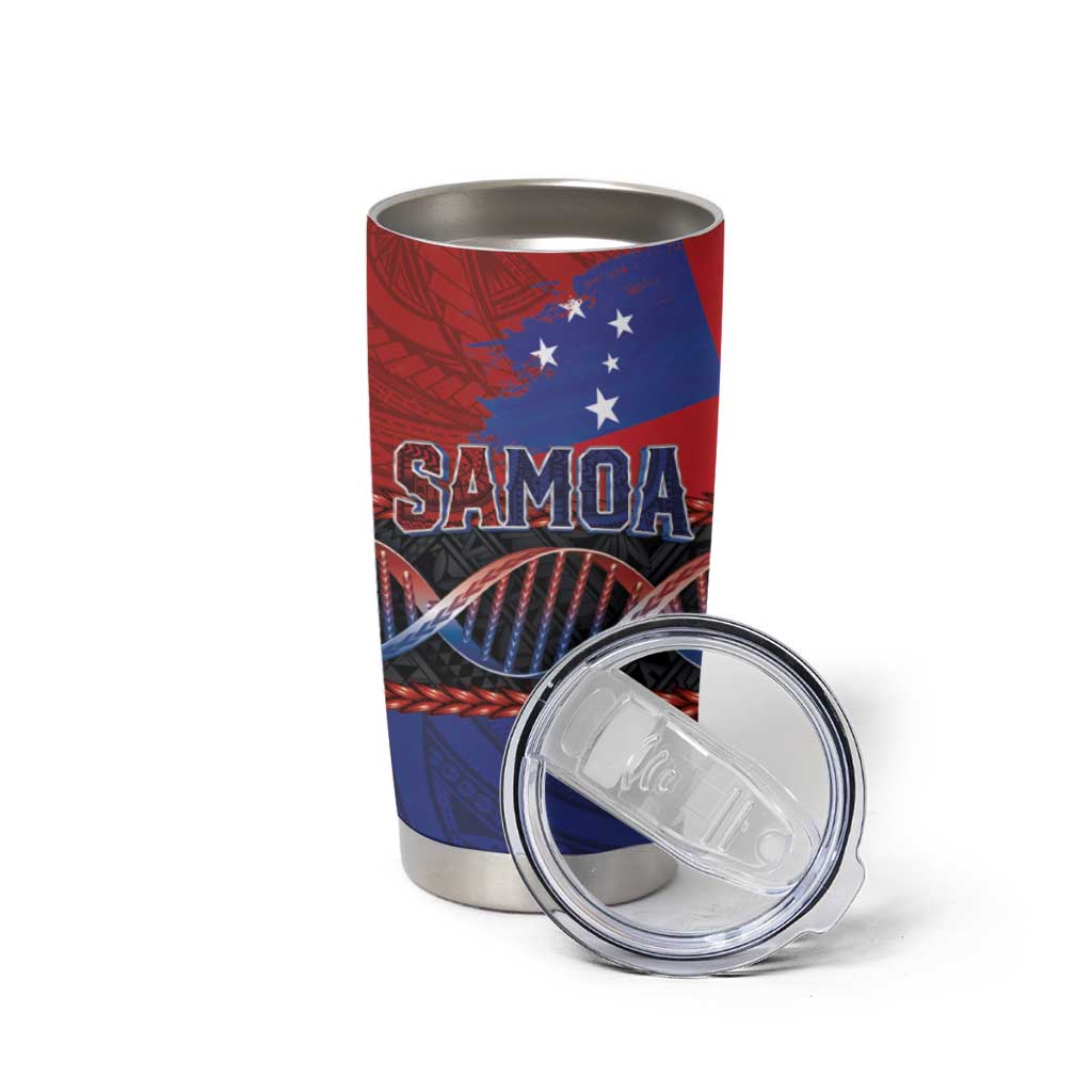 Samoan DNA-Proud of Samoa Tumbler Cup Polynesian Patterns LT03 - Polynesian Pride