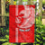 Hawaii Kalani High School Garden Flag Tribal Kakau Pattern LT03 Garden Flag Red - Polynesian Pride