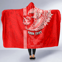 Hawaii Kalani High School Hooded Blanket Tribal Kakau Pattern LT03 - Polynesian Pride