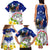 Custom Northern Mariana Islands Commonwealth Covenant Day Family Matching Tank Maxi Dress and Hawaiian Shirt Plumeria Flower Splash Style LT03 - Polynesian Pride