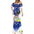 Custom Northern Mariana Islands Commonwealth Covenant Day Mermaid Dress Plumeria Flower Splash Style LT03 - Polynesian Pride