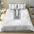 Philippines Polynesian Jasmine Pattern Bedding Set With Barong Tagalog White Style