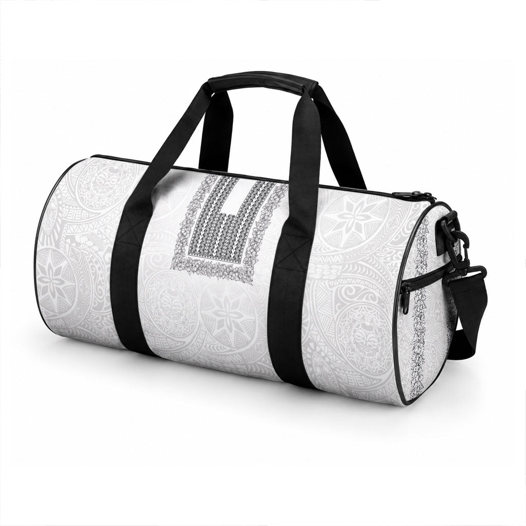 Philippines Polynesian Jasmine Pattern Duffle Bag