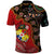 Tonga Ngatu and Australia Together Polo Shirt Polynesian Humpback Whale and Aboriginal Kangaroo