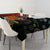 Personalised Papua New Guinea and Australia Together Tablecloth Bird-of-paradise and Kangaroo with Aboriginal Pattern