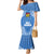 Hela Wigmen Rugby Mermaid Dress Papua New Guinea Polynesian Tattoo LT03 Women Blue - Polynesian Pride