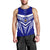 Custom Kimbe Cutters Rugby Men Tank Top Papua New Guinea Polynesian Tattoo Blue Version LT03 - Polynesian Pride