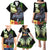 Hawaii Kaimuki High School Family Matching Puletasi Dress and Hawaiian Shirt Tribal Kakau Pattern Mix Hibiscus Flower LT03 - Polynesian Pride