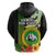 Hawaii Kaimuki High School Hoodie Tribal Kakau Pattern Mix Hibiscus Flower LT03 - Polynesian Pride