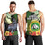 Hawaii Kaimuki High School Men Tank Top Tribal Kakau Pattern Mix Hibiscus Flower LT03 - Polynesian Pride