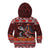 Hawaii KaʻUla Wena Volcano Turtle Kid Hoodie Lava and Tropical Plants Tribal Pattern