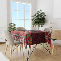 Hawaii KaUla Wena Volcano Turtle Tablecloth Lava and Tropical Plants Tribal Pattern LT03 - Polynesian Pride