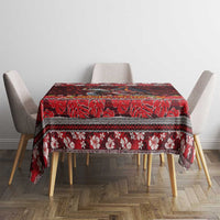 Hawaii KaUla Wena Volcano Turtle Tablecloth Lava and Tropical Plants Tribal Pattern LT03 - Polynesian Pride