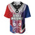 New Zealand Waitangi Baseball Jersey Kia Ora Maori Koruru Tiki Mask LT03 Red - Polynesian Pride