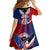 New Zealand Waitangi Family Matching Off Shoulder Short Dress and Hawaiian Shirt Kia Ora Maori Koruru Tiki Mask LT03 - Polynesian Pride