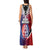 New Zealand Waitangi Tank Maxi Dress Kia Ora Maori Koruru Tiki Mask LT03 - Polynesian Pride