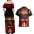 Custom New Zealand and Australia ANZAC Day Couples Matching Off Shoulder Maxi Dress and Hawaiian Shirt Gallipoli and Canlelight Lest We Forget LT03 - Polynesian Pride