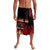 Custom New Zealand and Australia ANZAC Day Lavalava Gallipoli and Canlelight Lest We Forget LT03 Black - Polynesian Pride