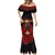 Custom New Zealand and Australia ANZAC Day Mermaid Dress Gallipoli and Canlelight Lest We Forget LT03 - Polynesian Pride