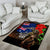 New Zealand and Australia ANZAC Day Area Rug National Flag mix Kiwi Bird and Kangaroo Soldier Style